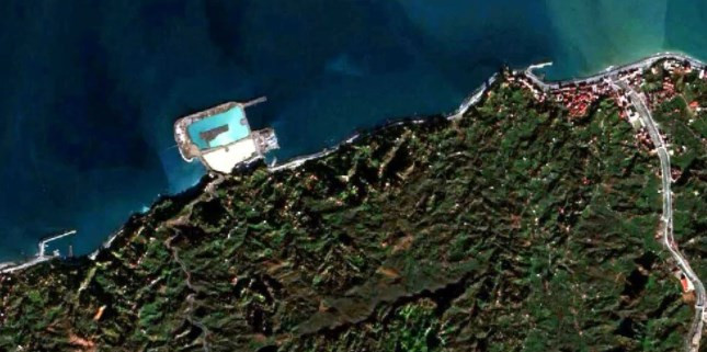 Türkiye yüz ölçümünü değiştiren deniz dolgusu uydu fotoğraflarında