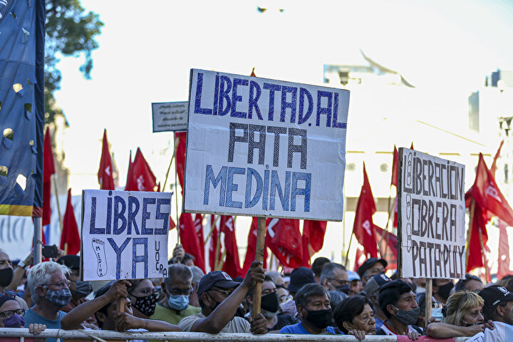 Arjantin ayakta: Binlerce kişi yargı reformu talebiyle protesto düzenledi