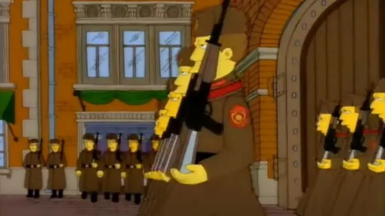 Simpsonlar Rusya-Ukrayna krizini 1998'de bildi!