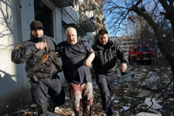 Fotoğraflarla Rusya Ukrayna savaşı