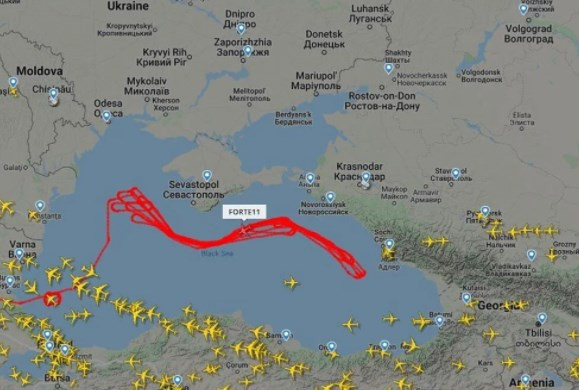 Karadeniz, Amerikan ordusunun casus uçaklarına kaldı