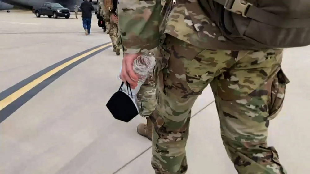 ABD'den flaş görüntüler: Askerler yola çıktı!