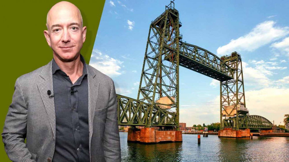 Bezos'un yatı için Hollanda köprüsünü sökme planı öfkeye neden oldu!