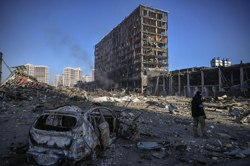 Kiev'deki yıkımın boyutu dehşete düşürdü!