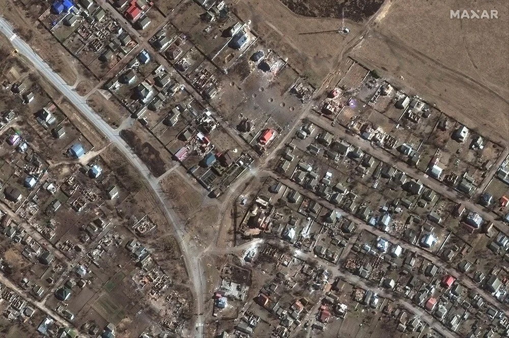 Ukrayna'da son durum: Harabeye dönen kentlerin uydu görüntüleri!