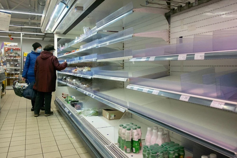 Gıda krizi büyüyor: Avrupa'da raflar boş kaldı!