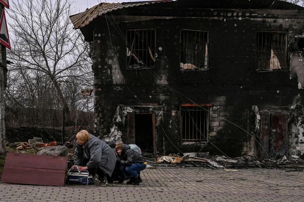 Acı tablo: Savaştan önce ve sonra Ukrayna şehirleri...