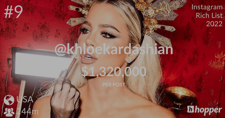 Instagram'ın zenginler listesi açıklandı: Bir paylaşımı 2.4 milyon dolar!