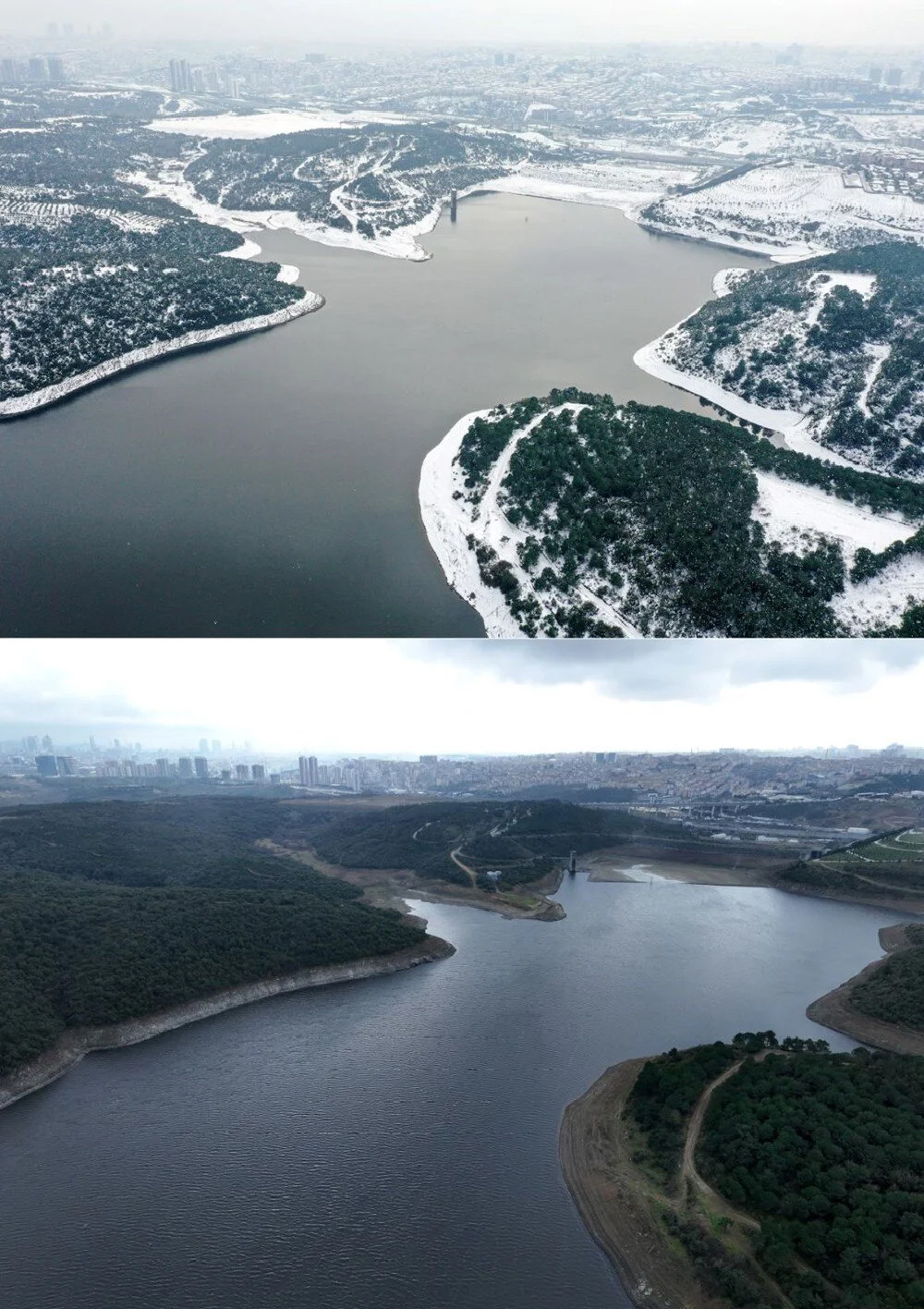 2022-2023 karşılaştırılması: İstanbul'da kurak kış!