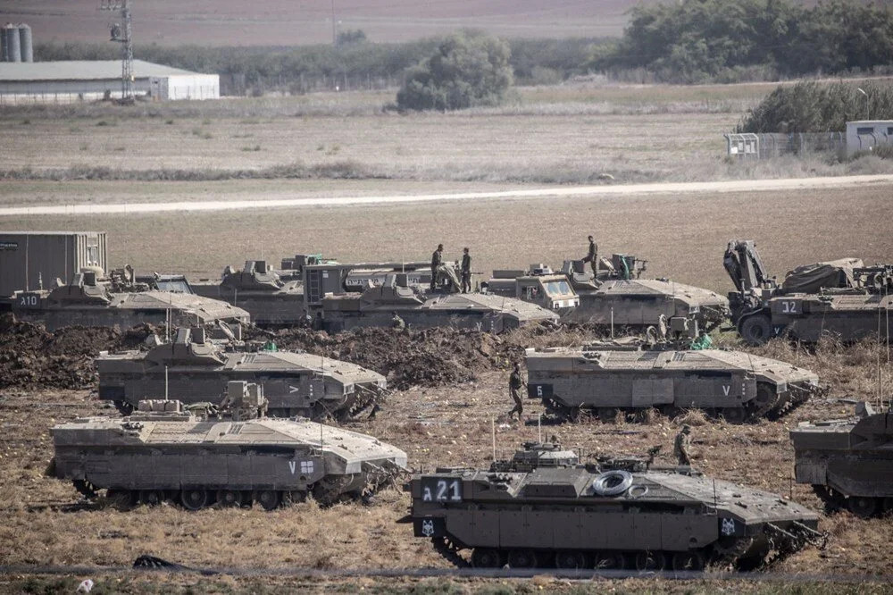 Çatışmalarda 8. gün: Gazze sınırında İsrail hazırlıkları hızlandırıyor!
