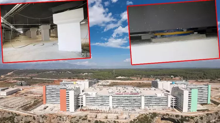 Antalya’nın tek şehir hastanesi, deprem anında esneyebilecek!