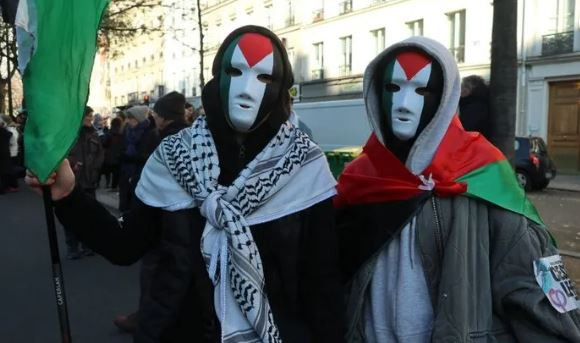 Beyaz Saray önünde İsrail protestosu