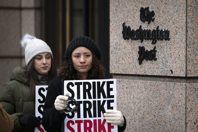 1970'lerden sonra ilk: Washington Post çalışanları grevde!