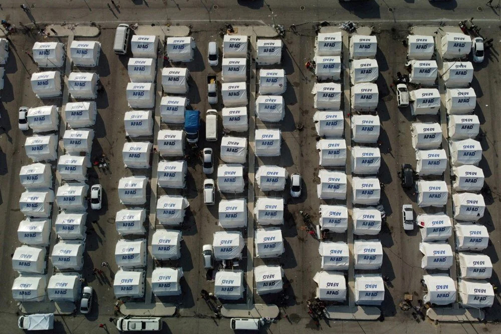 AFAD son verileri paylaştı: Hangi kentte kaç çadır kuruldu?