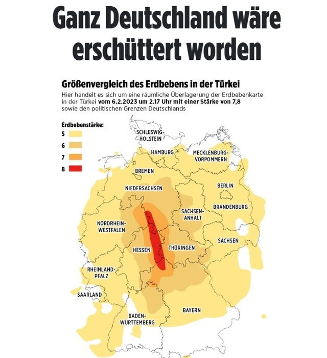 Alman basınından dikkat çeken sözler: Ya deprem Almanya'da olsaydı?