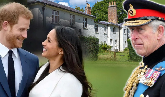 Kral'ın intikamı: Prens Harry ve Meghan Markle evlerinden kovuldu!