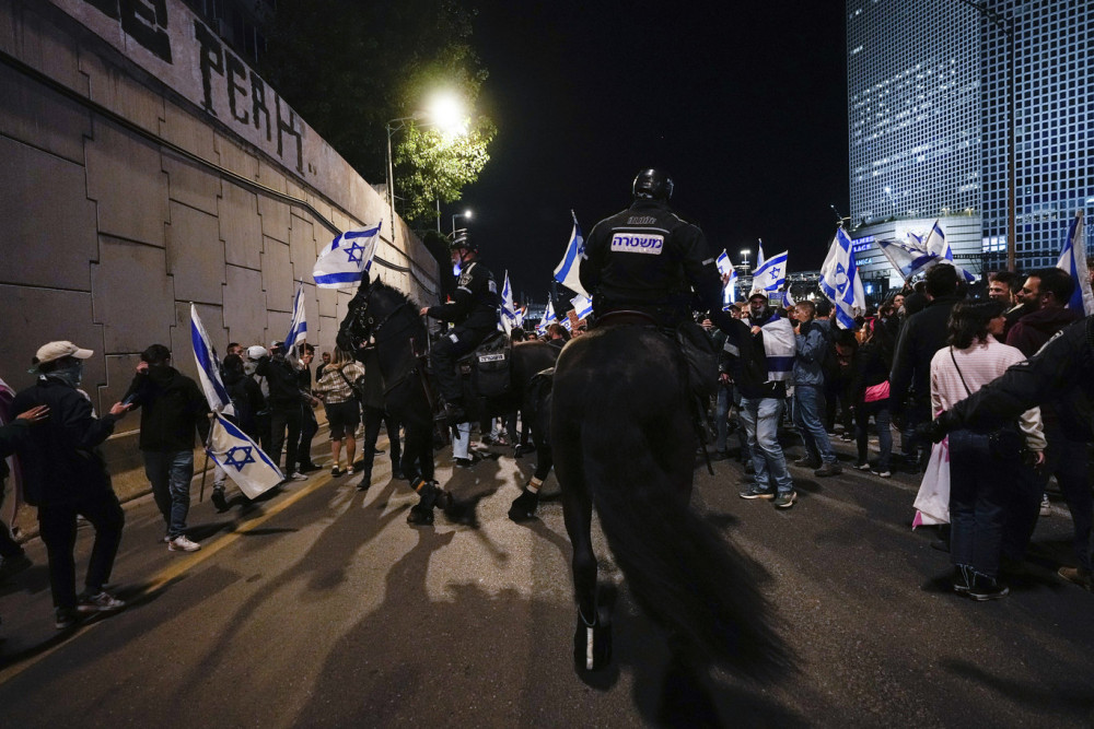 İsrail'de protestolar 11. haftasında sürüyor: Anarşiye izin vermeyeceğiz!
