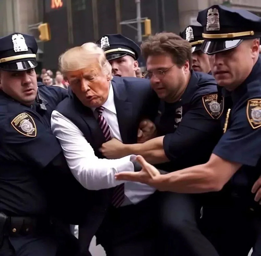 Trump tutuklanacak mı? Fotoğraflar sosyal medyayı karıştırdı!