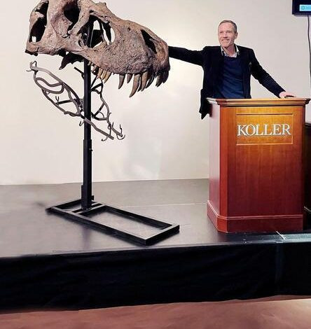 67 milyon yaşındaki T-Rex iskeleti 6,2 milyon dolara satıldı