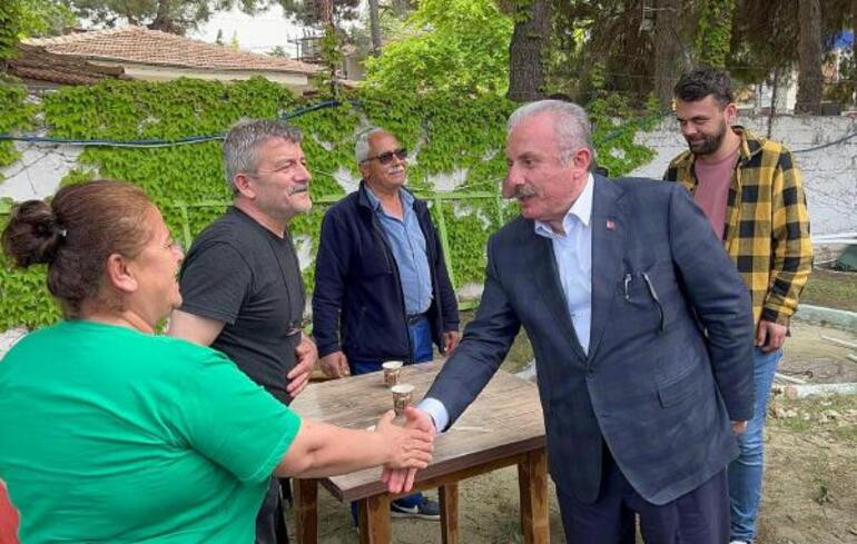 Mustafa Şentop, Tekirdağ'da depremzedeleri ziyaret etti