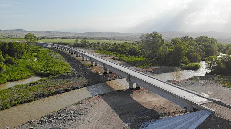 Zengezur Koridoru'nda demir yolu inşaatı tam gaz