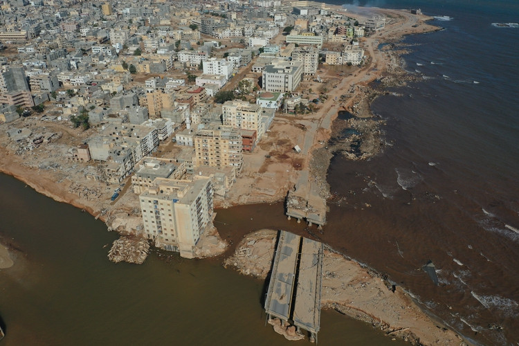 Libya'daki facianın boyutları drone ile görütülendi