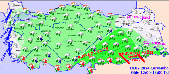 Meteoroloji'den yeni rapor: Başta Antalya ve Erzincan olmak üzere uyarı!