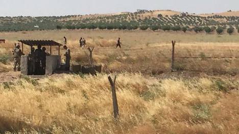 Gaziantep sınırında IŞİD hareketliliği