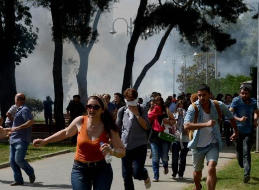 Polisin Gezi Parkı müdahalesi herkesi etkiledi