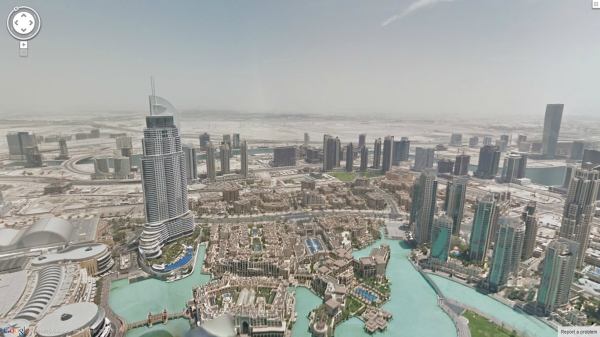 Google ile Burj Khalifa ekranlarınızda