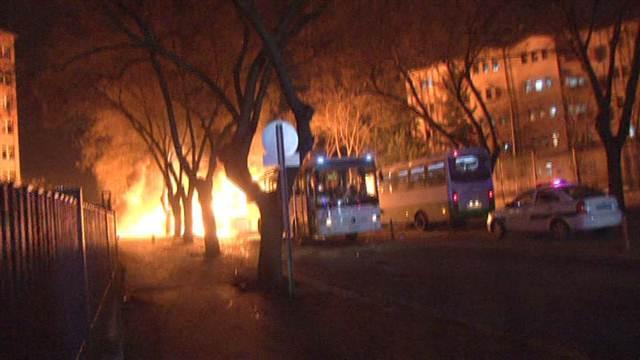 Ankara'daki saldırıdan ilk görüntüler